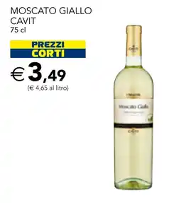Esselunga Moscato Giallo Cavit offerta