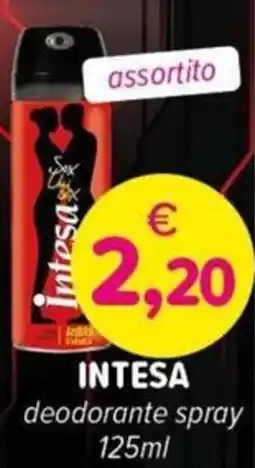 Il Tulipano Intesa deodorante spray offerta