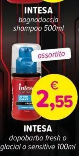 Il Tulipano Intesa dopobarba fresh o glacial o sensitive offerta