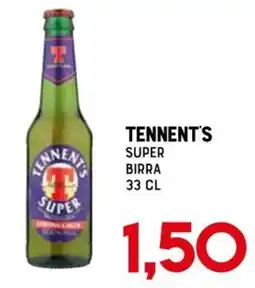 Gran Risparmio Tennent's super birra offerta