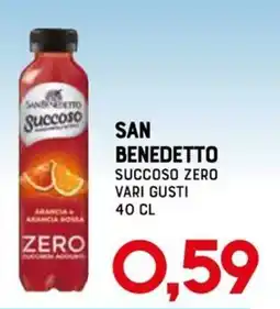 Gran Risparmio San Benedetto Succoso Zero offerta