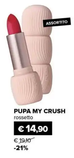 Il Tulipano Pupa my crush rossetto offerta