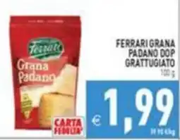 Supermercati Agorà Ferrari Grana Padano Dop Grattugiato offerta