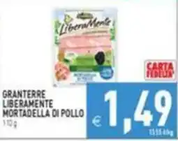 Supermercati Agorà Granterre liberamente mortadella di pollo offerta