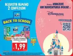 Supermercati Agorà Kiri Dippi Formaggio Cremoso e Grissini offerta