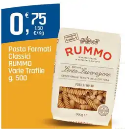Ottimo Market Pasta Formati Classici Rummo Varie Trafile offerta