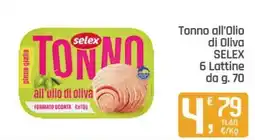 Ottimo Market Tonno all'olio di oliva Selex offerta