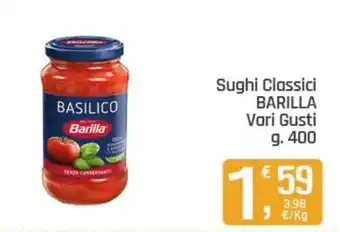 Sughi Classici Barilla