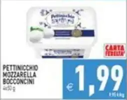 Supermercati Agorà Pettinicchio mozzarella bocconcini offerta