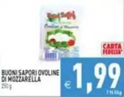 Supermercati Agorà Buoni Sapori Ovoline di Mozzarella offerta