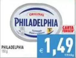 Supermercati Agorà Philadelphia formaggio cremoso offerta