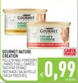 Supermercati Agorà Gourmet Nature Creation offerta