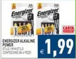 Supermercati Agorà Energizer Alkaline Power offerta