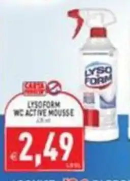 Supermercati Agorà Lysoform wc active mousse offerta