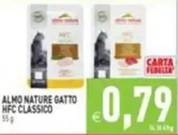 Supermercati Agorà Almo Nature Gatto HFC Classico offerta