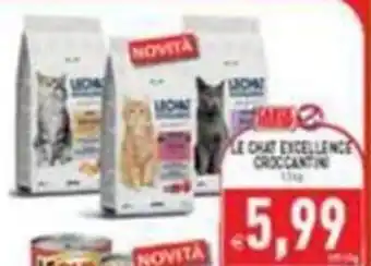 Le chat excellence croccantini