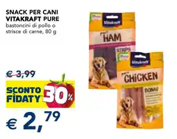 Esselunga Snack per cani Vitakraft pure offerta