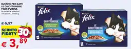 Esselunga Le Ghiottonerie Felix Purina offerta