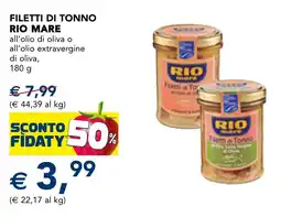 Esselunga Filetti di tonno Rio Mare offerta