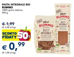 Esselunga Pasta integrale bio Rummo offerta