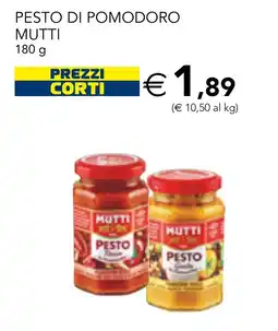 Esselunga Pesto di pomodoro Mutti offerta