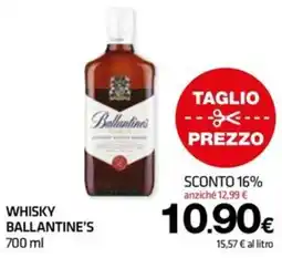 Superconti Whisky Ballantine's offerta