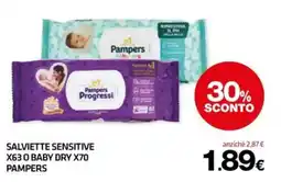 Superconti Salviette sensitive Pampers offerta