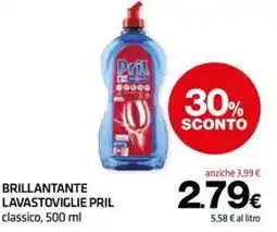 Superconti Brillantante lavastoviglie Pril classico offerta