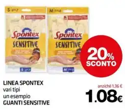 Superconti Guanti Sensitive Spontex offerta