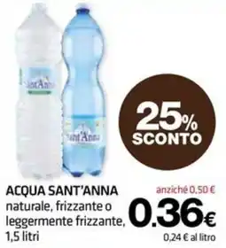 Superconti Acqua Sant'Anna offerta