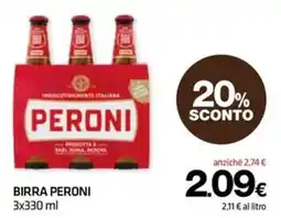 Superconti Birra Peroni offerta