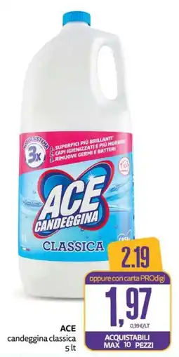 PRO7 Supermercati ACE candeggina classica offerta