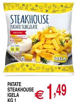 Centro Oceano Patate steakhouse igela offerta