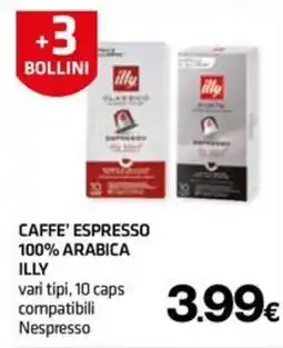 Superconti Caffè espresso ILLY offerta