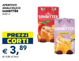 Esselunga Aperitivo analcolico Sanbitter offerta