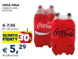 Esselunga Coca Cola original o zero offerta