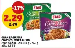 PENNY Gran Ragù Star Classico, Extra Gusto offerta