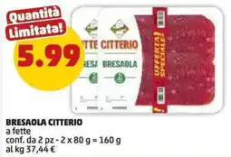 PENNY Bresaola Citterio offerta