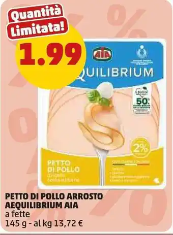 Petto di pollo arrosto Aequilibrium AIA