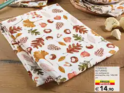 Esselunga Tovaglia Autunno offerta