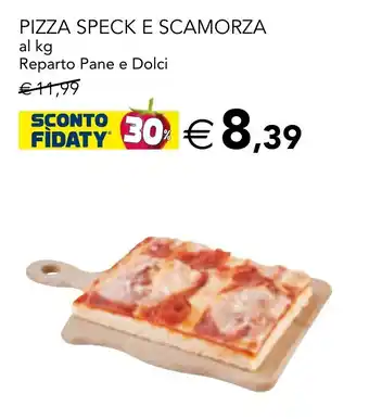 Pizza Speck e Scamorza