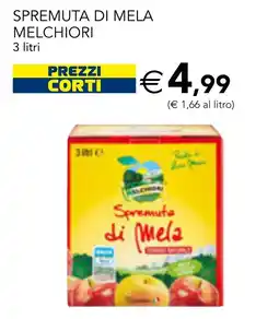 Esselunga Spremuta di mela Melchiori offerta