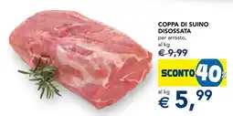 Esselunga Coppa di suino disossata offerta