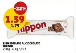 PENNY Riso soffiato al cioccolato Nippon offerta