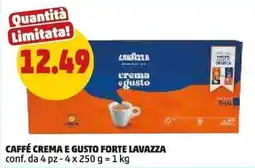 PENNY Caffé Crema e Gusto Forte Lavazza offerta