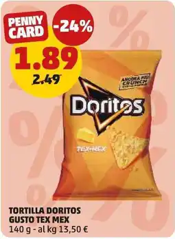 PENNY Tortilla Doritos Gusto Tex Mex offerta