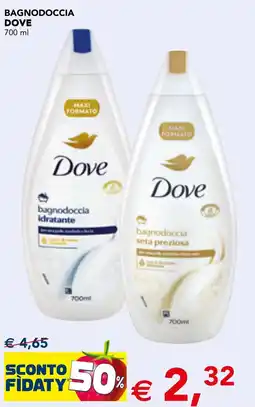 Esselunga Dove bagnodoccia offerta