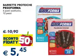 Esselunga Barrette proteiche Pesoforma offerta