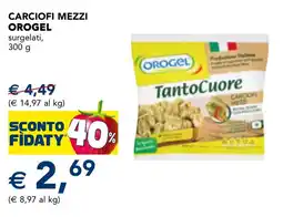 Esselunga Carciofi mezzi OroGel offerta