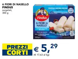 Esselunga 6 Fiori di Nasello Findus offerta